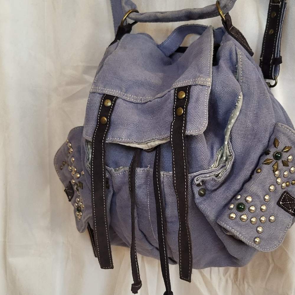 Free People Vintage bag/purse/back pack Hippy Indie